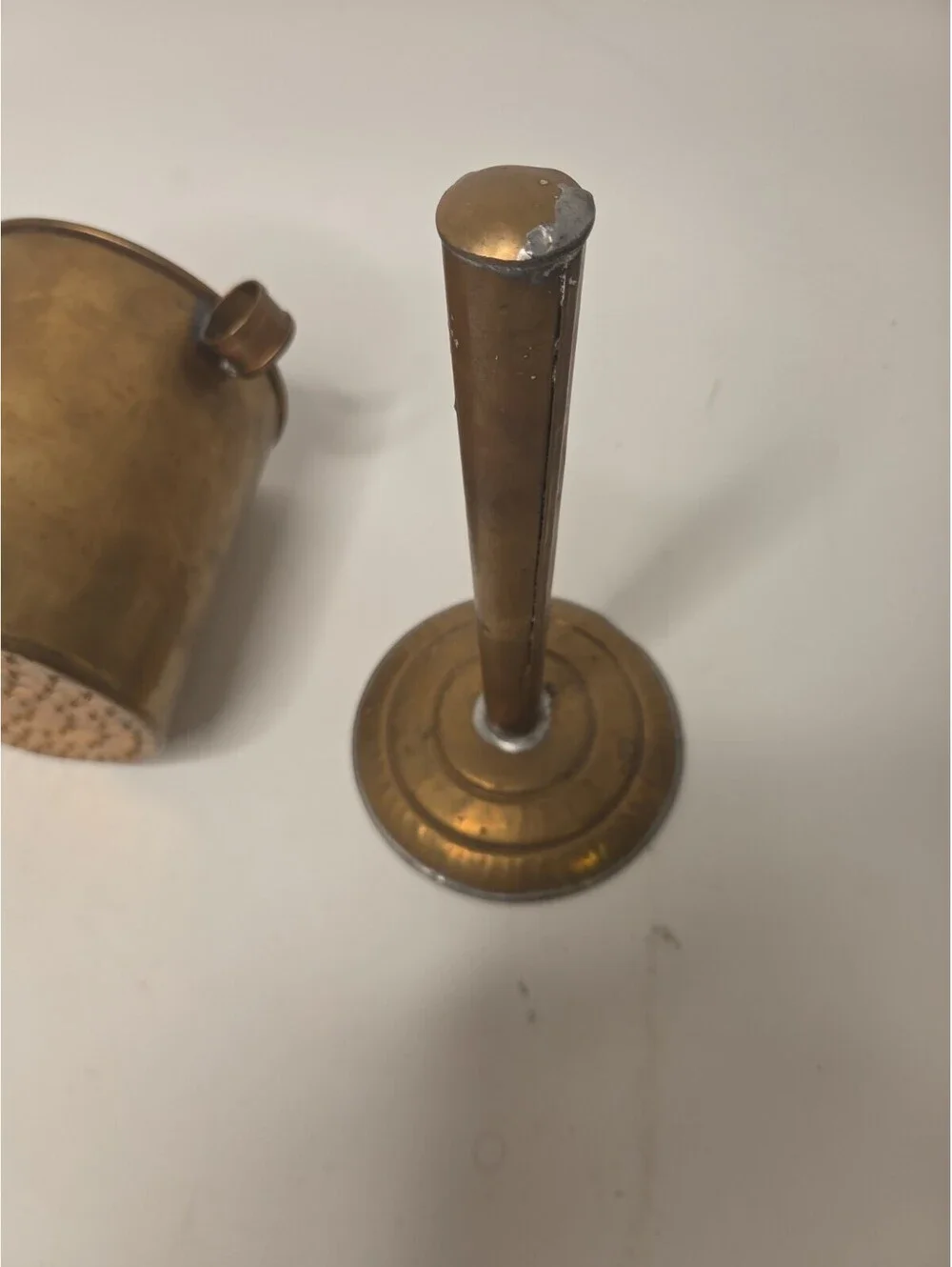 Vintage Solid Brass Lod Chong Mold Press Thai Dessert Cendol Maker Kitchen Tool